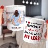 I Love Your Face Especially When It's In Between My Legs Personalized Couple Mug, Gift For Couple