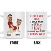 I Loved You Then, I Love You Still, Always Will Cartoon Couple Mug - Personalized Custom Coffee Mug - CPL278_MG