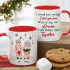 I Loved You Young, Couple Gift, Personalized Accent Mug, Old Couple Mug, Christmas Gift