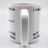 I May Look Calm, Rooster Design - Personalized Custom Coffee Mug - COL116_MG