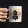 I May Look Like I'm Listening To You But In My Head I'm Riding My Bike, Biker White Mug