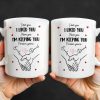 I Met You I Liked You I Love You I'm Keeping You with Hearts - Personalized Custom Coffee Mug - CPL1081_MG