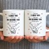 I Met You I Liked You I Love You I'm Keeping You with Hearts - Personalized Custom Coffee Mug - CPL1081_MG
