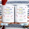 I Met You I Liked You I Loved You Forever Yours Hearts And Hands Mug - Personalized Custom Coffee Mug - CPL126_MG