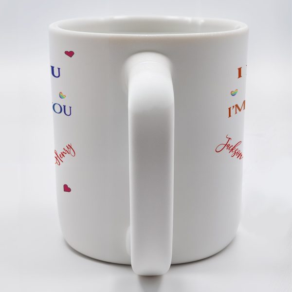 I Met You I Liked You I Loved You Forever Yours Hearts And Hands Mug - Personalized Custom Coffee Mug - CPL126_MG
