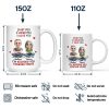 I Met You Liked You Love You Keeping You 3D Effect Couple - Personalized Mug
