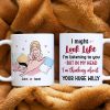 I Might Look Like I'm Listening To You, Gift For Couple, Personalized Mug, Funny Couple Coffee Mug, Couple Gift