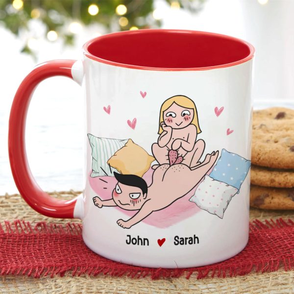 I Might Look Like I'm Listening To You, Gift For Couple, Personalized Mug, Funny Couple Coffee Mug, Couple Gift