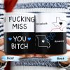 I Miss You So Much, Long-Distance Friendship Mug - Personalized Custom Coffee Mug - BST138_MG