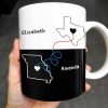 I Miss You So Much, Long-Distance Friendship Mug - Personalized Custom Coffee Mug - BST138_MG