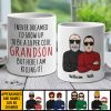 I Never Dreamed I'd Grow Up To Be A Super Cool Grandson - Personalized Mug