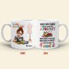 I Only Buy Fabric When I Need It For A Project, Personalized Mug, Gift For Sewing Lovers