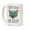 I Pet Cats For Satan Coffee Mug