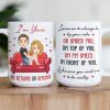 I Promise To Always Be By Your Side Or Under You On Top Of You - Fun Mug For Him, Her - Personalized Mug