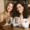 I Promise To Still Grab Your Butt Even When We're Old And Wrinkly - Personalized Photo Mug