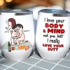 I Really Love Your Butt Personalized Mug, Funny Gift For Couple