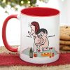 I Really Love Your Butt Personalized Mug, Funny Gift For Couple
