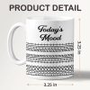 I Run On Caffeine And Creativity - Friend Mug - Gift For Best Friends, Sisters, Family Members, Coworkers