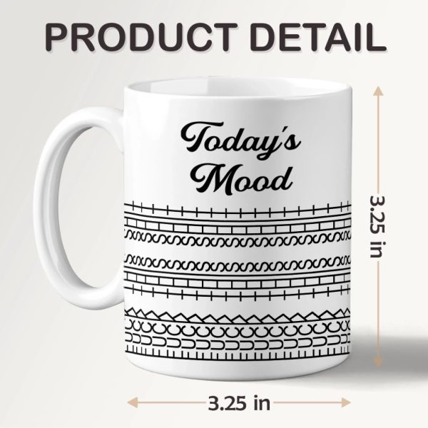 I Run On Caffeine And Creativity - Friend Mug - Gift For Best Friends, Sisters, Family Members, Coworkers