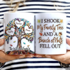 I Shook My Family Tree - 3D Inflated Effect Printed, Personalized White Edge-to-Edge Mug
