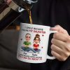 I Smile Because You Are My Daughter - Personalized Mug