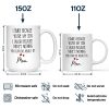 I Smile Because You Are My Daughter 3D Effect - Personalized Mug