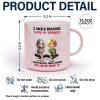 I Smile Because You Are My Daughter Son - Personalized Marble Mug