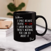 I Smile Because You Are My Daughter Son Backside - Personalized Mug