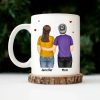 I Smile Because You Are My Daughter Son Backside - Personalized Mug