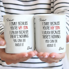 I Smile Because You Are My Son Daughter - Personalized Mug