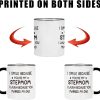 I Smile Because You Are My Stepmom Coffee Mug Funny Bonus Mom Gift from Stepdaughter Stepson Birthday Gift