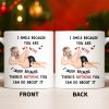 I Smile Because You Are My Wife, Humorous Mug Design - Personalized Custom Coffee Mug - WIF061_MG