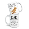 I Trained You Well, Dad - Dog Personalized Custom Mug - Father's Day, Gift For Pet Owners, Pet Lovers