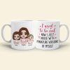 I Used To Be Cool Now I Just Argue With Miniature Versions Of Myself- Personalized Coffee Mug- Gift For Mom- Mom And Kid Coffee Mug
