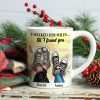 I Walked For Miles Till I Found You Personalized Couple Mug, Gift For Couple