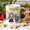 I Walked For Miles Till I Found You Personalized Couple Mug, Gift For Couple