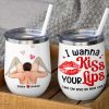 I Wanna Kiss Your Lips, Personalized Coffee Mug, Couple Make Love, Gifts For Couple