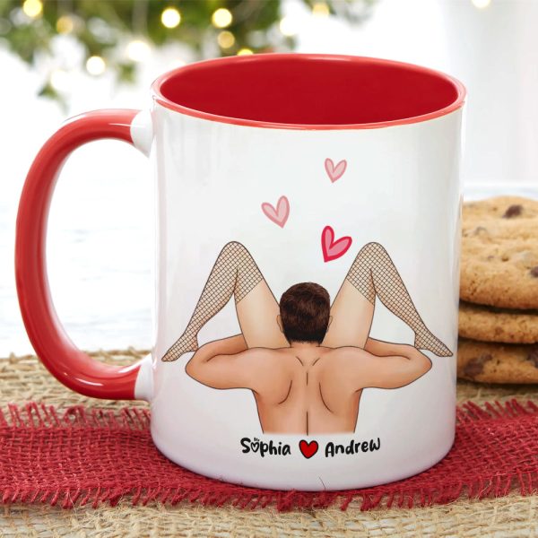I Wanna Kiss Your Lips, Personalized Coffee Mug, Couple Make Love, Gifts For Couple