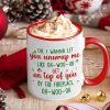 I Wanna Let Him Unwrap Me, Personalized Naughty Couple Accent Mug, Gift For Christmas