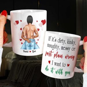 I Want To Do It With You, Personalized Coffee Mug, Naughty Couple Gifts