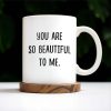 I Want to Grow Old with You, Beautiful Couple Design - Personalized Custom Coffee Mug - CPL172_MG