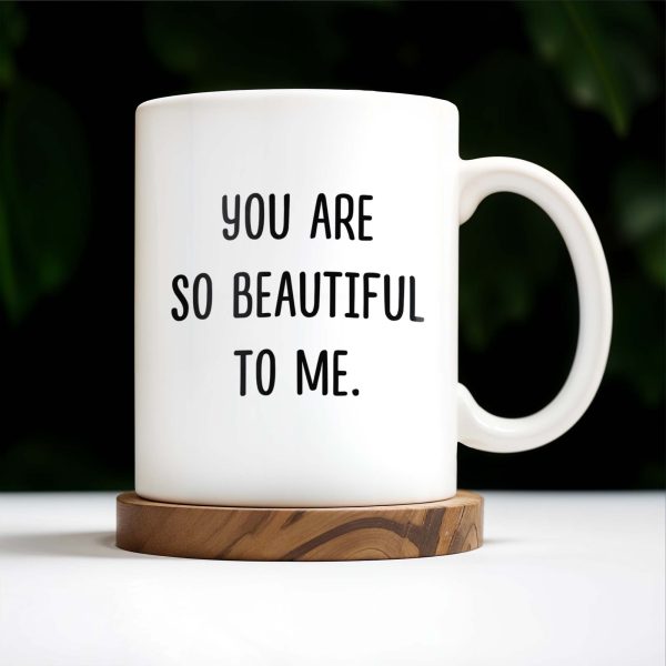 I Want to Grow Old with You, Beautiful Couple Design - Personalized Custom Coffee Mug - CPL172_MG