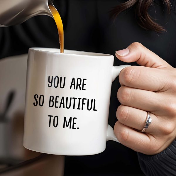 I Want to Grow Old with You, Beautiful Couple Design - Personalized Custom Coffee Mug - CPL172_MG
