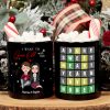 I Want To Grow Old With You Personalized Wordle Couple Mug, Gift For Couple