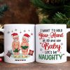 I Want To Hold Your Hand, Couple Gift, Personalized Mug, Old Couple Coffee Mug, Christmas Gift