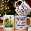 I Want to Spend the Rest of My Life Annoying You Personalized White Mug, Gift For Couple