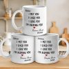I Was Yours Since The Moment I Saw You - Couple Personalized Custom Mug - Christmas Gift For Husband Wife, Anniversary