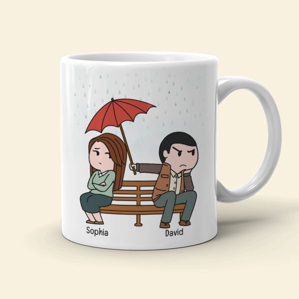 I Will Always Love You- Gift For Couple-Personalized Coffee Mug- Couple Coffee Mug