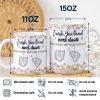 I Wish We Lived Closer 3D Nacre Effect - Personalized White Edge-to-Edge Mug