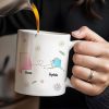 I Wish We Lived Closer With Daisy State Outlines - Personalized Custom Coffee Mug - BST049_MG